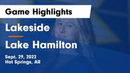 Lakeside  vs Lake Hamilton  Game Highlights - Sept. 29, 2022