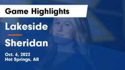 Lakeside  vs Sheridan  Game Highlights - Oct. 6, 2022