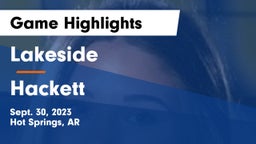 Lakeside  vs Hackett  Game Highlights - Sept. 30, 2023