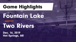 Fountain Lake  vs Two Rivers Game Highlights - Dec. 16, 2019