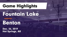 Fountain Lake  vs Benton  Game Highlights - Dec. 26, 2019