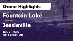 Fountain Lake  vs Jessieville  Game Highlights - Jan. 21, 2020