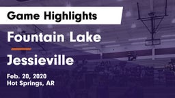 Fountain Lake  vs Jessieville  Game Highlights - Feb. 20, 2020