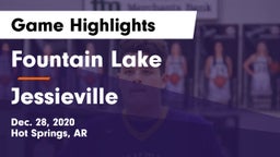 Fountain Lake  vs Jessieville  Game Highlights - Dec. 28, 2020