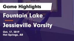 Fountain Lake  vs Jessieville Varsity Game Highlights - Oct. 17, 2019