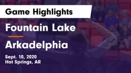 Fountain Lake  vs Arkadelphia Game Highlights - Sept. 10, 2020