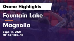 Fountain Lake  vs Magnolia  Game Highlights - Sept. 17, 2020