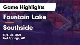 Fountain Lake  vs Southside  Game Highlights - Oct. 28, 2020