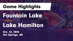 Fountain Lake  vs Lake Hamilton Game Highlights - Oct. 22, 2020