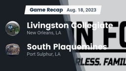 Recap: Livingston Collegiate vs. South Plaquemines  2023