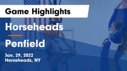 Horseheads  vs Penfield  Game Highlights - Jan. 29, 2022