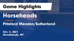 Horseheads  vs Pittsford Mendon/Sutherland Game Highlights - Oct. 2, 2021