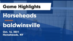 Horseheads  vs baldwinsville Game Highlights - Oct. 16, 2021