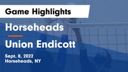 Horseheads  vs Union Endicott Game Highlights - Sept. 8, 2022