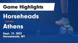 Horseheads  vs Athens   Game Highlights - Sept. 19, 2022