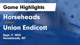 Horseheads  vs Union Endicott Game Highlights - Sept. 9, 2023