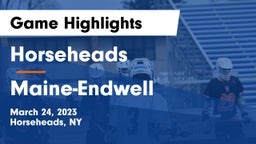 Horseheads  vs Maine-Endwell  Game Highlights - March 24, 2023