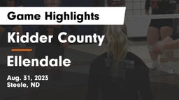 Kidder County  vs Ellendale  Game Highlights - Aug. 31, 2023
