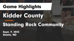 Kidder County  vs Standing Rock Community  Game Highlights - Sept. 9, 2023