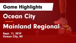 Ocean City  vs Mainland Regional  Game Highlights - Sept. 11, 2019