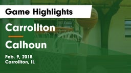 Carrollton  vs Calhoun  Game Highlights - Feb. 9, 2018