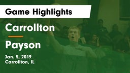 Carrollton  vs Payson Game Highlights - Jan. 5, 2019