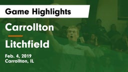 Carrollton  vs Litchfield  Game Highlights - Feb. 4, 2019