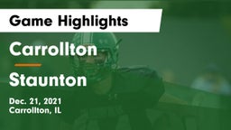 Carrollton  vs Staunton  Game Highlights - Dec. 21, 2021