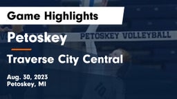 Petoskey  vs Traverse City Central  Game Highlights - Aug. 30, 2023