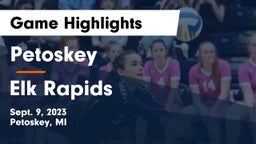 Petoskey  vs Elk Rapids  Game Highlights - Sept. 9, 2023