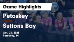 Petoskey  vs Suttons Bay  Game Highlights - Oct. 26, 2023