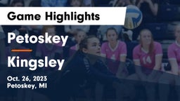 Petoskey  vs Kingsley  Game Highlights - Oct. 26, 2023