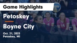 Petoskey  vs Boyne City  Game Highlights - Oct. 21, 2023