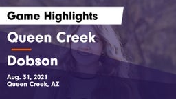 Queen Creek  vs Dobson Game Highlights - Aug. 31, 2021