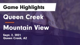 Queen Creek  vs Mountain View  Game Highlights - Sept. 2, 2021