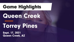 Queen Creek  vs Torrey Pines Game Highlights - Sept. 17, 2021