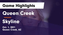 Queen Creek  vs Skyline Game Highlights - Oct. 1, 2021