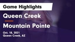 Queen Creek  vs Mountain Pointe Game Highlights - Oct. 18, 2021