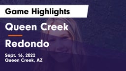 Queen Creek  vs Redondo Game Highlights - Sept. 16, 2022