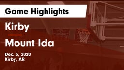 Kirby  vs Mount Ida  Game Highlights - Dec. 3, 2020