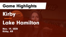 Kirby  vs Lake Hamilton  Game Highlights - Nov. 19, 2020