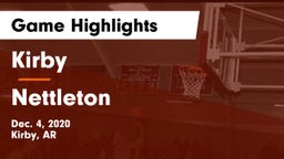Kirby  vs Nettleton  Game Highlights - Dec. 4, 2020