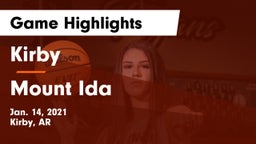 Kirby  vs Mount Ida  Game Highlights - Jan. 14, 2021