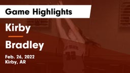 Kirby  vs Bradley Game Highlights - Feb. 26, 2022