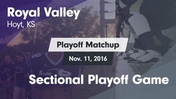 Matchup: Royal Valley High vs. Sectional Playoff Game 2016