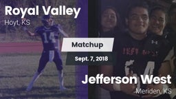 Matchup: Royal Valley High vs. Jefferson West  2018