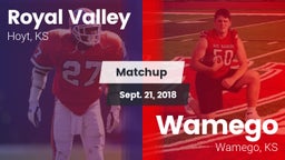 Matchup: Royal Valley High vs. Wamego  2018