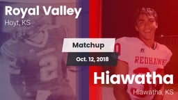 Matchup: Royal Valley High vs. Hiawatha  2018
