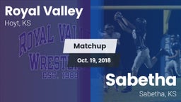Matchup: Royal Valley High vs. Sabetha  2018