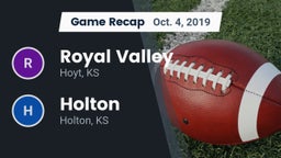 Recap: Royal Valley  vs. Holton  2019